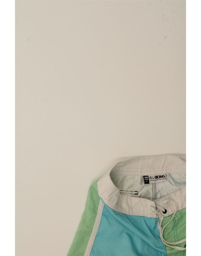 BILLABONG Boys Graphic Swimming Shorts 13-14 Years Turquoise Colourblock ZU09 - Picture 3 of 3