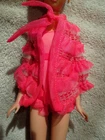 Vintage Barbie Francie Doll Snappy Snoozers Pink Robe & Nightie