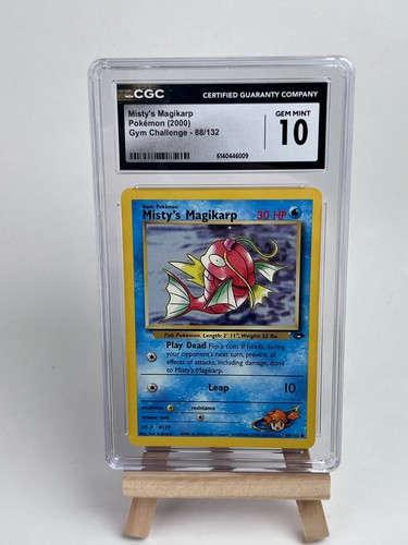 Misty's Magikarp (Unlimited) graded CGC 10 for sale on eBay