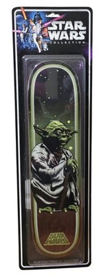 Star wars x Santa Cruz Yoda skatedeck In Blister Pack LE COA #0489 Vtg 2015 