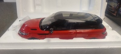 Welly GT AUTOS LAND RANGE ROVER EVOQUE SUV ORANGE/ BLACK 1:18 DIE CAST