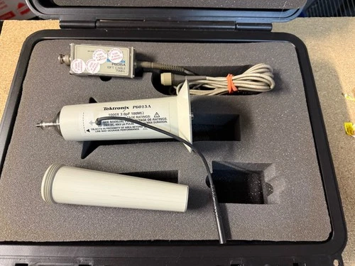 Tektronix P6015A High Voltage Probe Kit w/ 10' Cable and Carry Case - Picture 1 of 6