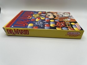 Dr. Mario Nintendo NES 1990 Completo En Caja CIB Aut&eacute;ntico PROBADO CARRO LIMPIO