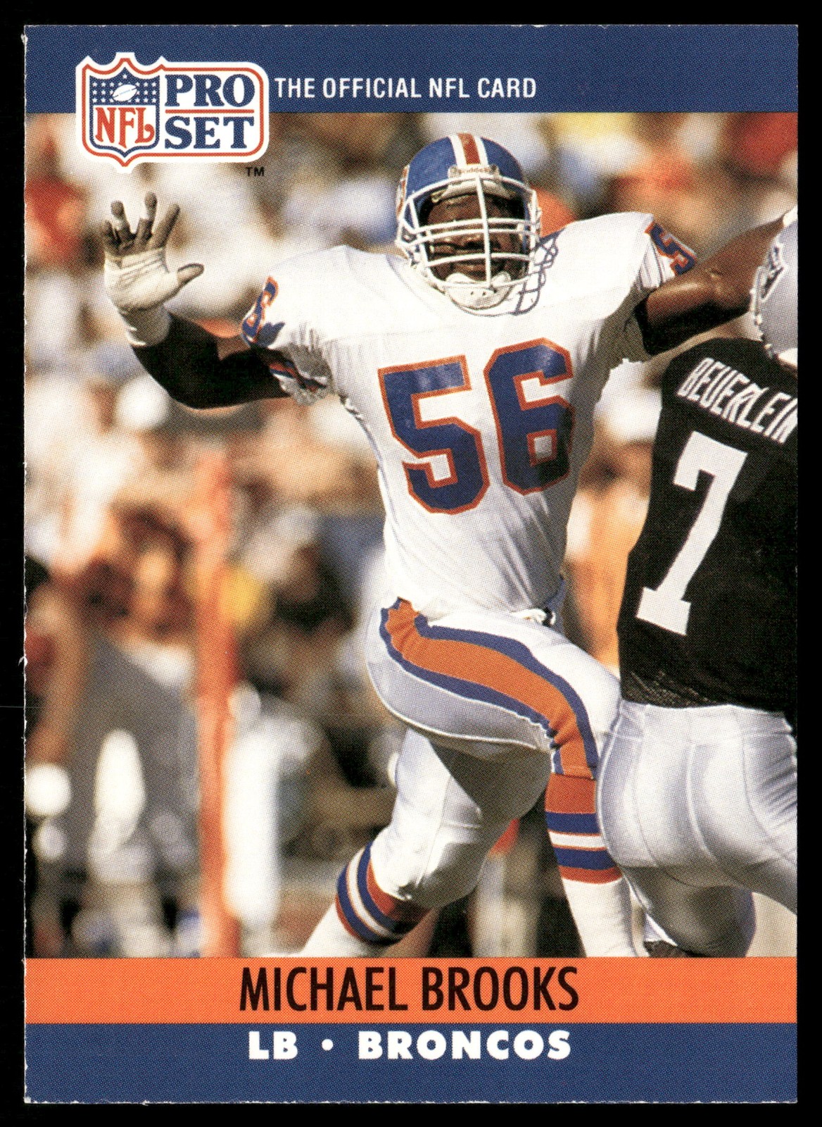 1990 Pro Set #485 Michael Brooks