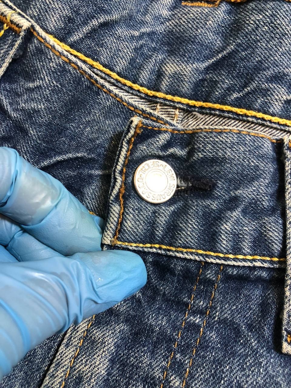 Levi's Red Tab 511 Blue Relaxed Fit Denim Jeans 32X32 thumbnail 14