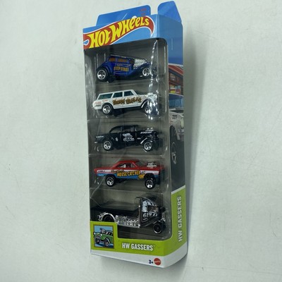 2025 Hot Wheels HW Gassers Five 5 Pack, Cyclone Nova Hauler Pipes, Brand New