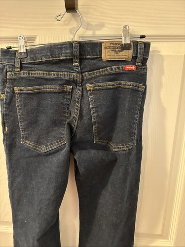 Wrangler Retro Relaxed Boot Denim Blue Jeans Boys Size 12 Husky - Picture 4 of 7