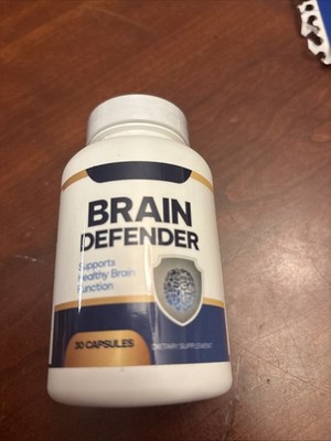 Brain Defender Healthy Brain Supplement 30 capsules exp: 10/27