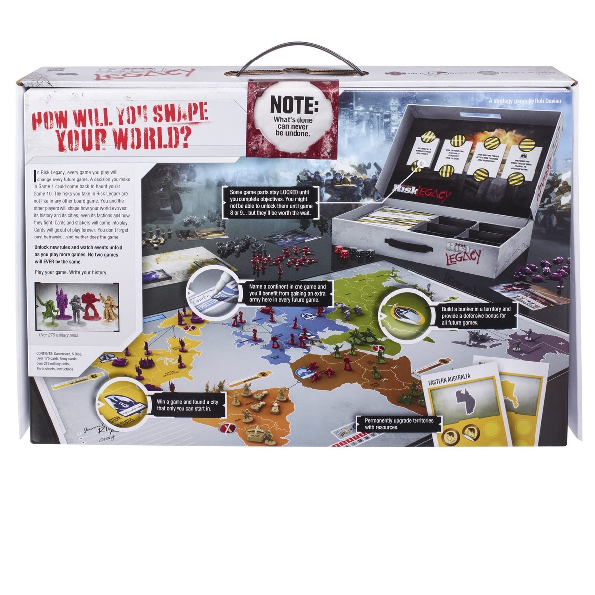 Risk Legacy Board Game Modern Warfare Strategy Legacy Gameplay for