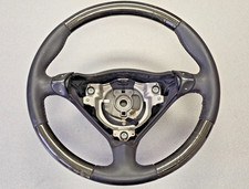 USED ORIGINAL PORSCHE 911 996 TURBO CARBON FIBER BLACK LEATHER STEERING WHEEL