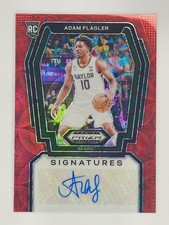 2024-25 Panini Prizm Draft Picks - Signatures Adam Flagler #S-FLG Red /88