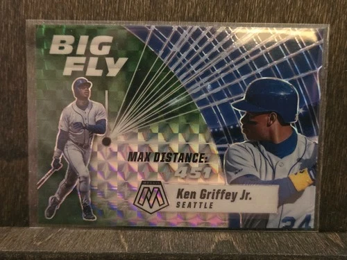 Ken Griffey Jr. 2021 Mosaic Baseball - Big Fly Green #BF5  - Seattle Mariners A