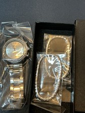 Geneva Women s Silver-Tone Analog Quartz Dres...