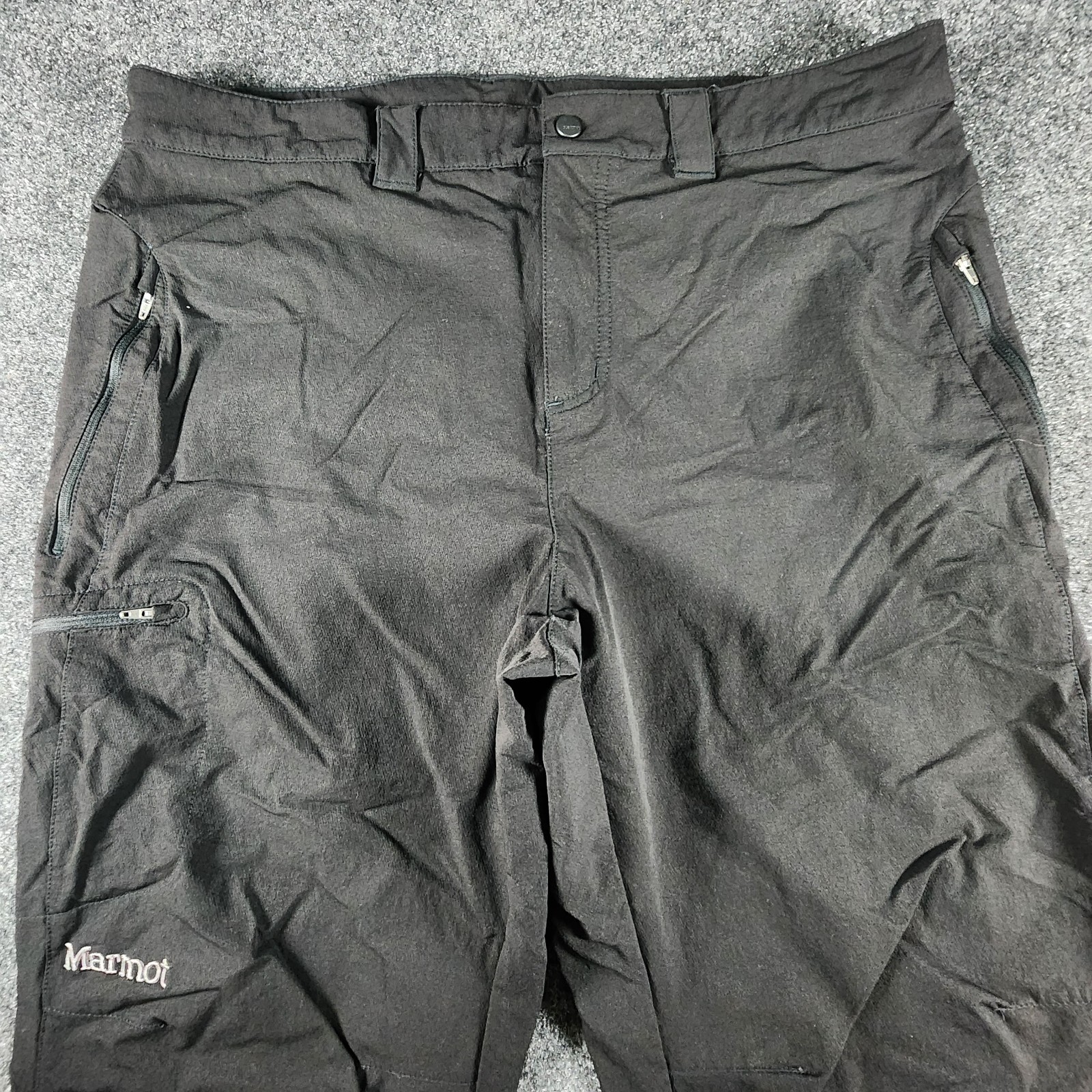 Marmot Scree Softshell Technical Pants Black Men'… - image 2