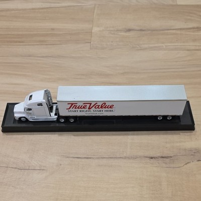 True Value Tractor Trailer/Semi Model White/Silver Theme