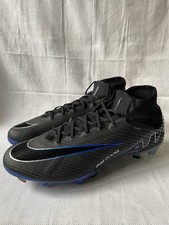 Nike Zoom Mercurial Superfly 9 Elite SG Black Blue Soccer Size 13 DJ5166-040