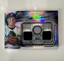 2025 Topps Sterling Ivan Rodriguez ON CARD AUTO TRIPLE RELIC 01/10 Pudge Marlins