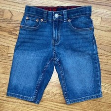 Levi's 511 Boys Denim Shorts Size 7 Regular Blue Classic 5 Pocket
