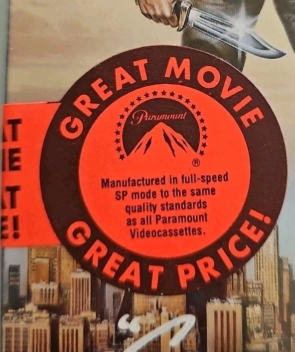 Crocodile Dundee II VHS SEALED Watermarks Paramount Paul Hogan VTG - Image 2 of 4