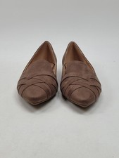 Journee Collection MINDEE Women's Pointed Toe Comfort Flats Taupe Size 7.5