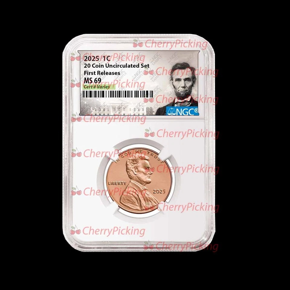 2025 P Penny Abraham Lincoln Shield Cent NGC MS 69 ⭐FIRST RELEASES⭐READY 2 SHIP - Image 3 of 3