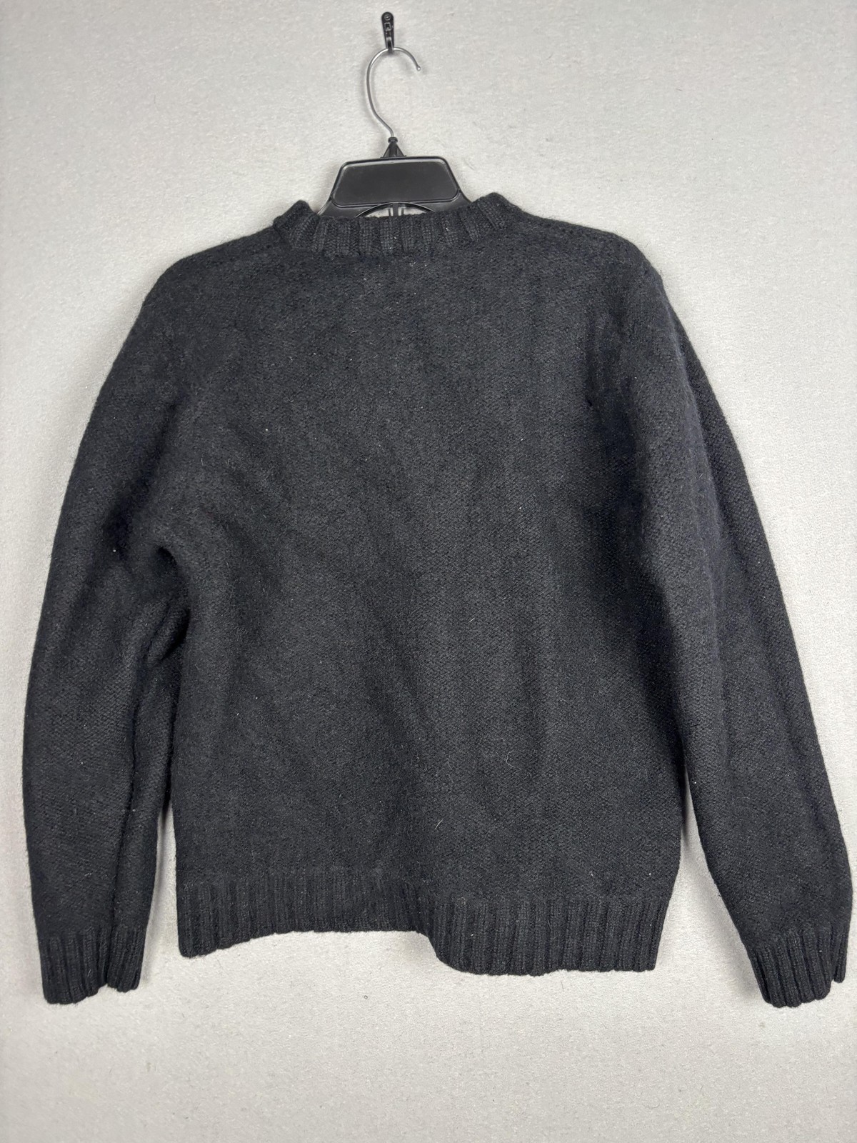 Basic Elements Sweater Mens Large 100% Wool Shetl… - image 13