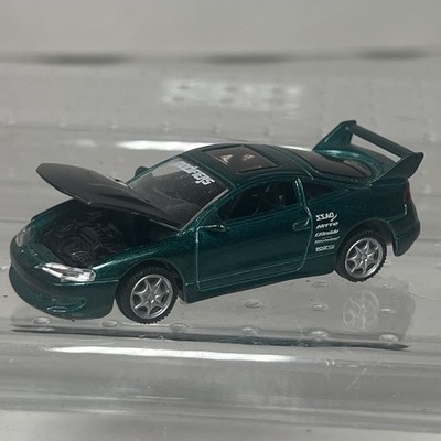X-Concepts MODIFIERS 1999 Mitsubishi Eclipse Green Diecast Open
