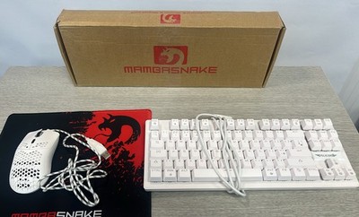 Felicon Tastatur mechanisch UK Layout 60% True Gaming Hintergrundbeleuchtung und Maus