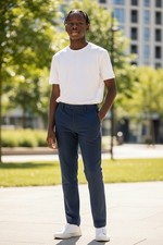 Chaps BOYS Navy Blue Pants SIZE 8