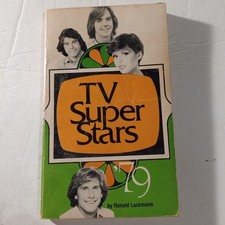 TV Superstars 1979 Xerox Publishing Paperback Book Vintage