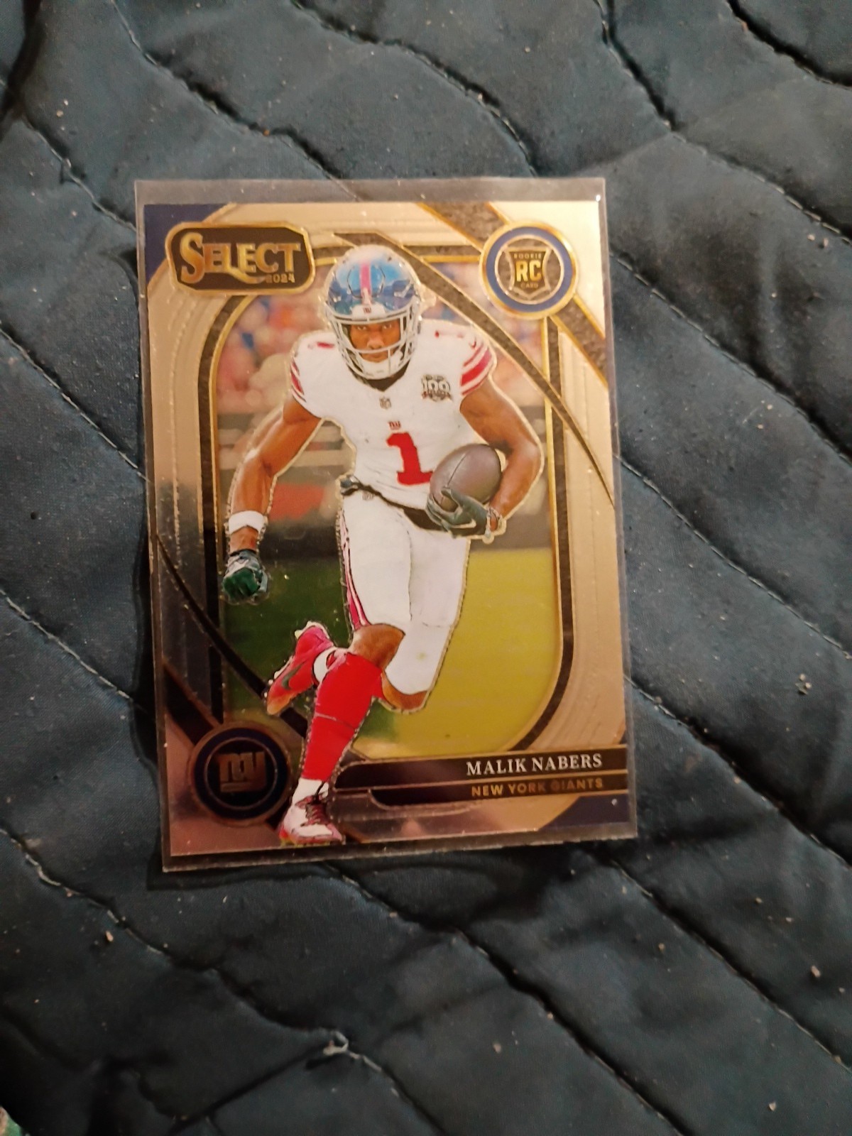 2024 Select Malik Nabers #220 Club Level Base RC New York Giants NFL