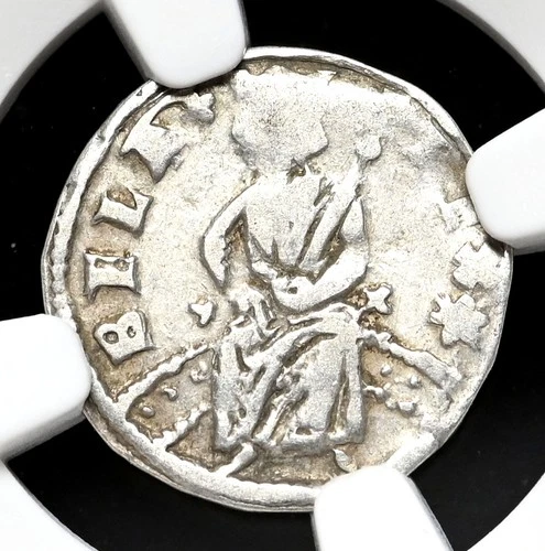 MEDIEVAL HUNGARY. Bela IV. 1235-1270. Silver Denar, NGC VF30