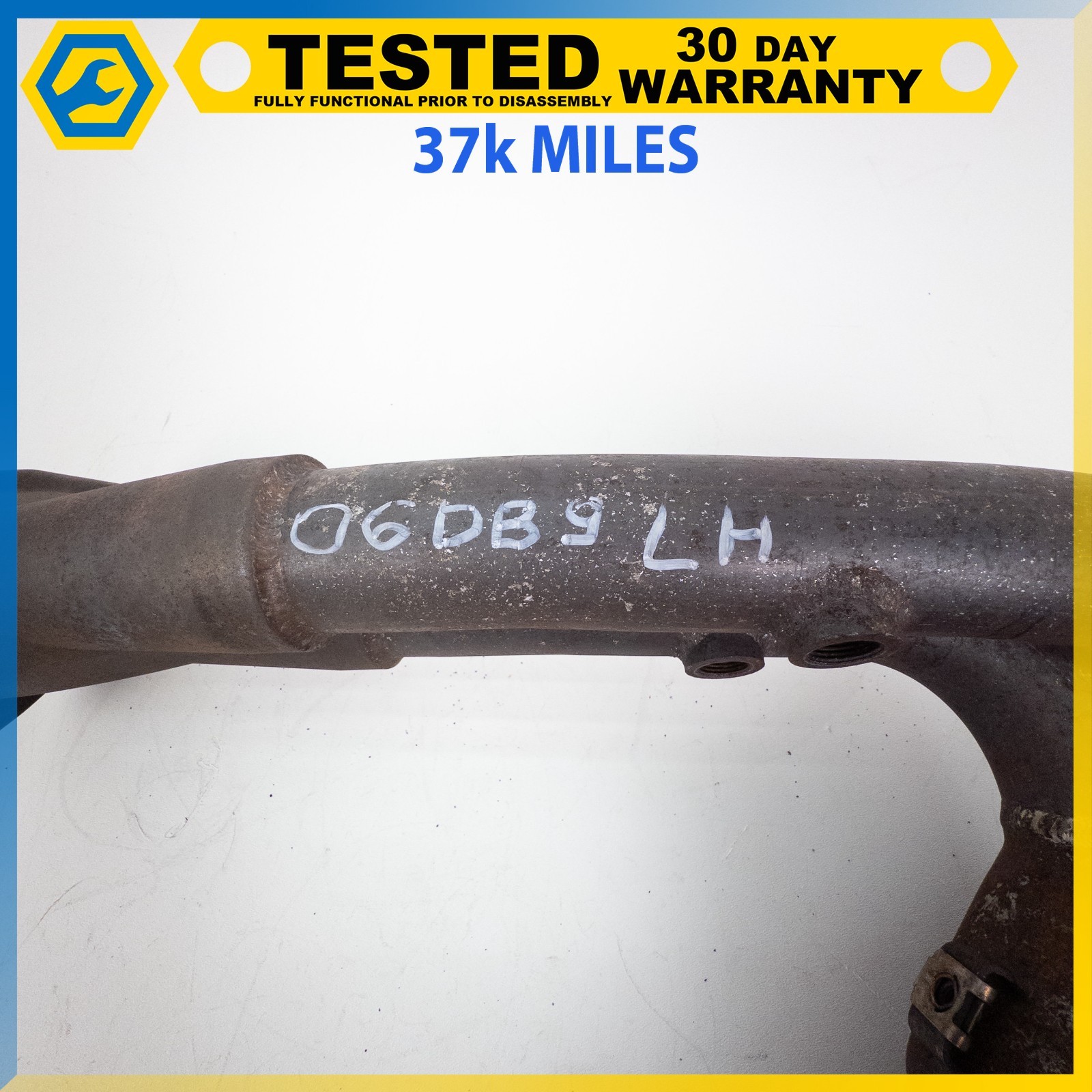 05-12 ASTON MARTIN DB9 DBS RAPIDE 6.0L V12 LEFT EXHAUST MANIFOLD DOWNPIPE OEM