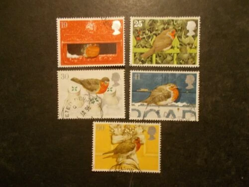 First Day of Issue Seasonal, Christmas British Elizabeth II Stamps