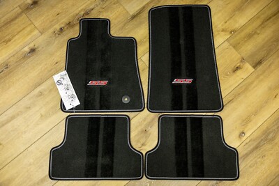 2016-2024 Chevy Camaro SS 4-Piece  Prem Carpet Floor Mats / Embroidered Logo 905
