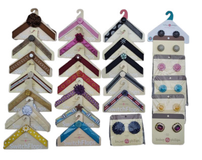 Lindsay Phillips Switchflops Straps & Snaps - LOT of 26  display picture 1