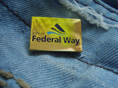Pin USA Federal Way Stadt im King County im US-Bundessaat Washington Amerika