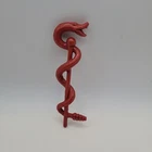 Vintage original MOTU He-Man Rattlor red accessory snake staff ONLY