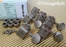 aged Kluson nickel tuners RELIC'D fit Fender Custom Shop Strat Tele KD-6B-NMDR