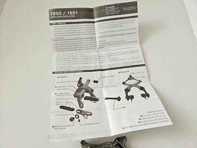 New NOS TRP T850 T851 Direct Mount Road Bike Rear Brake Caliper