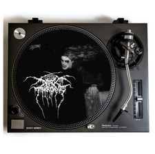 DARKTHRONE Turntable Slipmat for Vinyl Records 12" DJ Slip Mat Black Metal