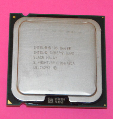 Intel Core 2 Duo Quad Q6600 ''Kentsfield'' Processor, 2.4gHz *Used, Working*
