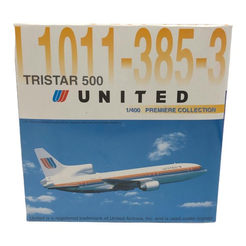 Dragon Wings 55121 1:400 Scale Die Cast United Airlines L1011-385-3 China 2000 - Picture 2 of 11
