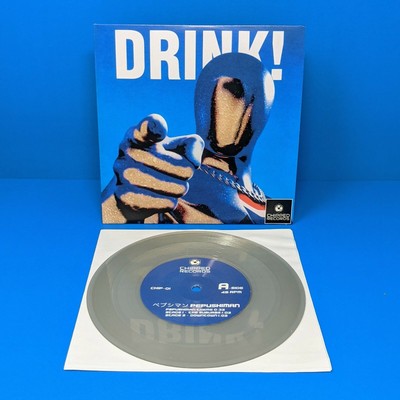 Pepushiman Pepsi Man 7 Drink Vinyl Record Soundtrack Ep Clear ペプシマン Sony Ps1 Ebay