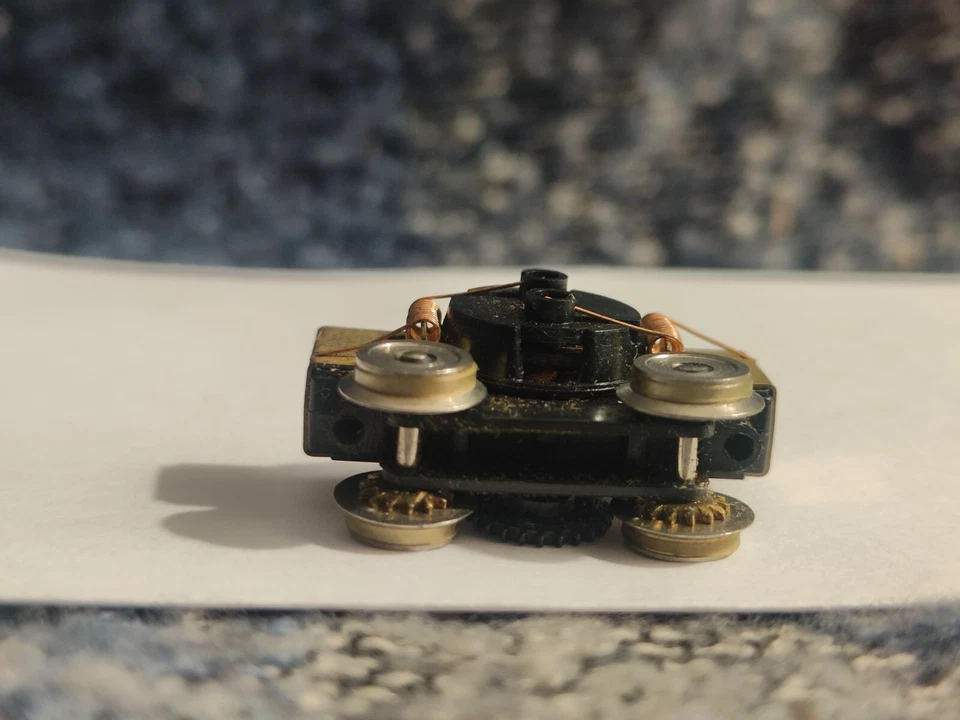 ahm rivarossi n escala modelo tren motor ruedas motrices montaje completo vintage Foto 3 de 4