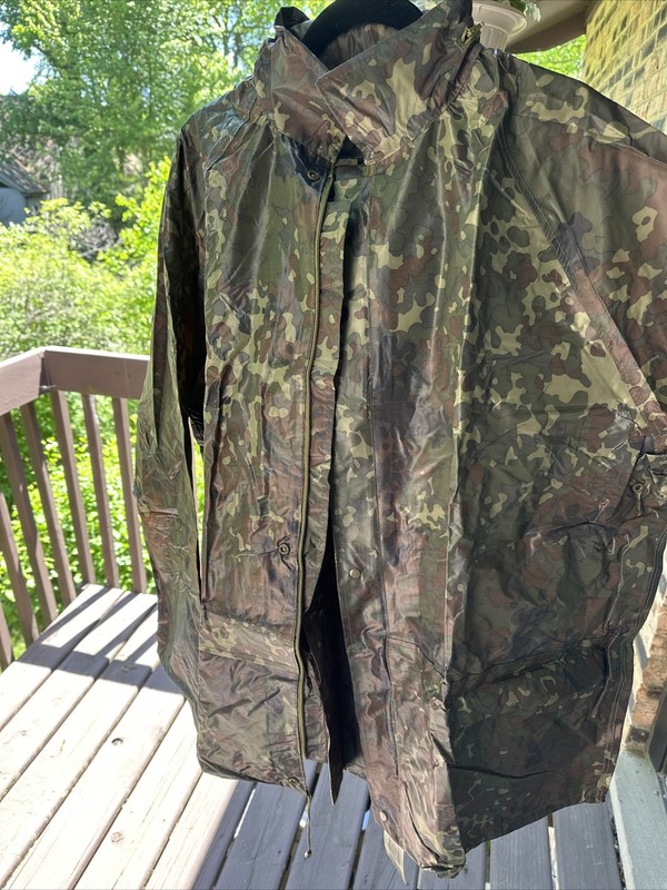 Flacktarn Rain Weather Suit: parka with hood and trouser .NEW