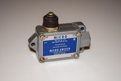 Micro Switch DTF2-2RN-LH 10A 125/250VAC,  series L59, new no box 1-year warranty