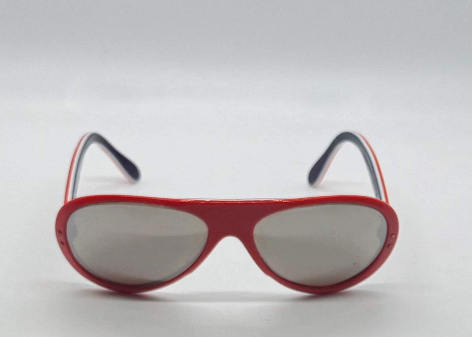 Gafas de sol Cébé Alpine Crafts 415 DE COLECCIÓN - rojo/blanco/azul tricolor años 80 escudo Foto 4 de 4