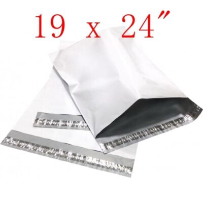 19x24 Poly Mailers Shipping Envelopes – Self Seal Plastic Mailing Bags, 1.7 Mil, 19" X 24"