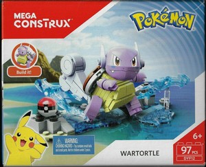 mega construx pokemon wartortle